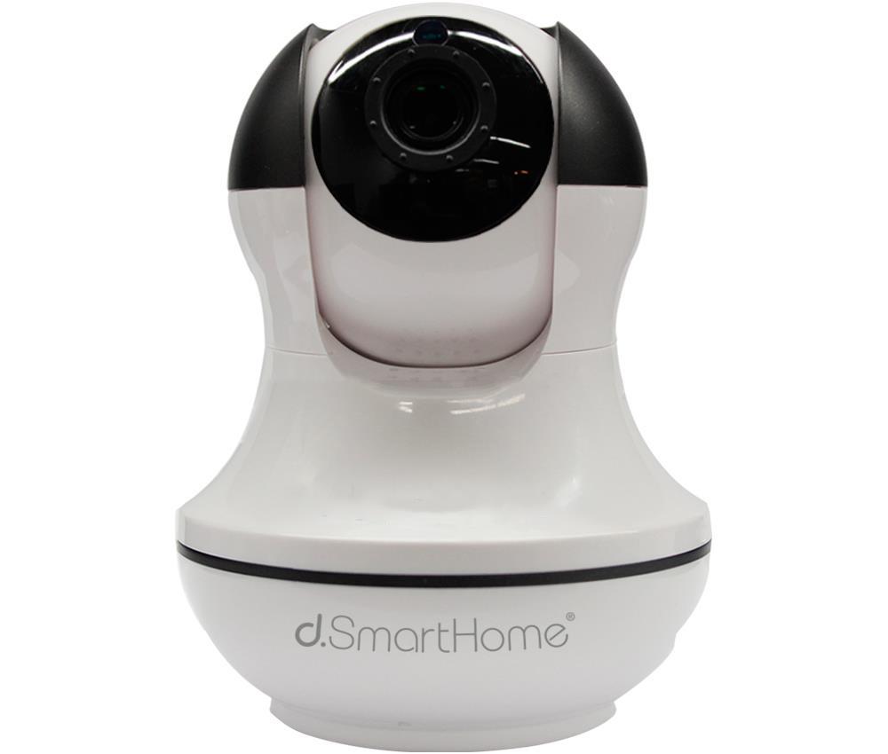 智能高清室内WiFi云台摄像机（200万像素，双向语音，内置SD卡槽，10米红外夜视，画面移动侦测，红外移动侦测，推送报警，支持免费d.SmartHome App）